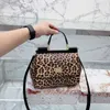 مصمم مصمم جلدي ليوبارد كيس كتف كيس جودة Crossbody للنساء Classic Brand Handbag 220320