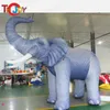 Elefante gonfiabile su misura di parata di altezza di 3m/4m dell'elefante gigante di esposizione del parco con il ventilatore per l'evento/via