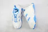 Scarpe B07 Coppia Designer Luxury Top Edition Casual Sneakers Co-branded Paris First Generation Retro Dad Shoes BLS x Triple S blu -4