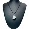 Aquamarine Pendant Crystal Necklace Irregular Raw Gemstone Healing Sea Blue Quartz Stone Wholesale In Bulk