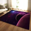 Carpets 3d Universe Planètes tapis salon Carpet Boys Decoration Mat Area Area Tapes Anti-Slip Soft Bedroom