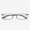 Lunettes de soleil Cadres Classique Métal Full Rim Spectacle Frame Hommes Simple Business Myopie Lunettes Lumière Luxe Mode Et Élégant 6611