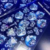 Geschenkpapier Koreanische Ins Süße Würzige Art Kette Laser Goo Kartenaufkleber DIY Scrapbook Primer Collage Mobile Tagebuch Dekoration