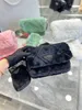2022 Winter Plush Bag Purse Designer Shoulder Bags Women Handbag Fashion Crossbody Luxury Bag Tote Postman Flap Wallet Box Packaging