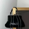 Borse firmate Vivi West Empress Borse di lusso Borse a mano Dowager Bocca Borsa per gnocchi di pelle di pecora dorata Borsa a tracolla con tracolla portatile 221111