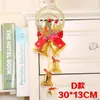 Christmas Decorations Window Pendant Tree Small Ornaments Bow Old Deer Garland Bell Package