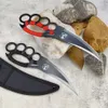 Coltello a lama fissa EDC Knu / ckle Full-Tang 5cr13mov Acciaio inossidabile Sopravvivenza difensiva Attrezzatura da combattimento Coltelli tattici leggeri BM 3300 535 UT85