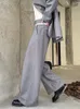 Мужские костюмы Syuhgfa Мужская одежда 2022 Осенняя личность Твердое цветовое.