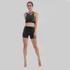 Aktif Setler Yaz Fitness İki Parçası En İyi Spor Sütyen Şort Yoga Sporu Egzersiz Kıyafet Dikişsiz Spor Seti