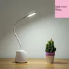 Lampy stołowe Xddyn biurka USB LED LED LED Książka Książka Kreatywna silikonowa uchwyt długopis 3