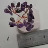 Bulk Großhandel Amethyst Chip Rose Quarz Basis Chakra Kristallbaum des Lebens Kupferdraht Geldbaum Bonsai Feng Shui Dekor