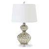 Table Lamps Neoclassical Mottled Mercury Glass Gourd-Shaped Decorative Height