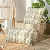 Pillow Nordic Simple Flower Embroidered Cover Three-dimensional Cut Pillowcase Cotton Decorative Covers For Sofa