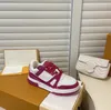 Designer Luxurys Trainer Casual Chaussures Sport Baskets Baskets Blanc Naturel Vert Gris Crème Noir Bordeaux Violet Pour Hommes Femmes