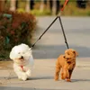 Dog Collars Nylon Leash Double Walking Leashes Couple 2 Way V Shape Collar Lead For Dogs Puppy Pet Accessories