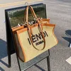 Handbag Clearance Wholesale High Sense Portable Large Capacity Woven Bag Women's 2023 New Summer Shoulder Straw Texture Tote