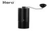 Hero Portable Manual Coffee Grinder 420 Burr in acciaio inossidabile Burr Maker Dureble Coffee Bear Mini Macinazione 15G Capacità 2 2