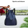 Buitenzakken Sport Drawing Backpack Grote capaciteit Draw String Daypack Waterdichte tas Sackpack met mesh -zakken voor