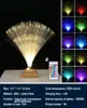 Lampada in fibra ottica a LED a LED a LED multicolore Centrotavola per le lampade per le vacanze Night Light Light New