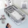 Baby Cribs Nest Bed with Pillow Lounger Bomull