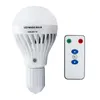 スマートイルミネーション7W E27 LED 220Vバルブ充電可能な緊急ランプIRリモコン付きホームベッドルーム用ワイヤレス電球221119