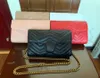 Top tote Wave pattern Crossbody bags luxuries bag custom handbag Women's designer leather gold chain crossbody shoulder bag