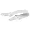 Einbauten Bettlaken Matratze Grippers Hosenträger elastischer Strumpfband Befestigungshalter Clips Straps Gummi -Knopf -Haken White220z8303445