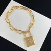 2023 Nova cadeia de luxo Jóias de designer de moda 18K Batilhas de ouro - Acessórios para presentes de Bracelet de casal de aço inoxidável