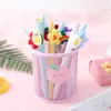 Ellen Brook 1 pièces mignon dessin animé Gel stylo Kawaii papeterie bureau fournitures scolaires douce fille couleur Push belle