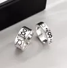 Anello di lusso unisex di moda per uomo Donna Unisex Ghost Designer Anelli Gioielli Colore nastro