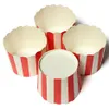 Verkoop Cupcake Papieren Taartvorm Bakvormpjes Liner Muffin Dessert Bakvorm Blauw Wit Gestreept260H4496499