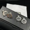 Stud Küpe Kadın Lüks Marka Tasarımcısı Klasik Vintage Basit Apple 925 Gümüş Pin Küpe Düğün Partisi Noel Hediyesi Yüksek Kalite Kutu ve Damga ile