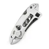 Mini Pliers Multifunctional Portable Pocket Knife Screwdriver Adjustable Wrench Jaw Spanner for Outdoor Camping