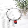 Link Bracelets Fashion Charm Animal Color Bells Bangle Cute Korean For Women Couple Bracelet Gift Girl Friends