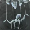 Sweat-shirts pour hommes Goth Winter Hommes et Femme Tops Pulls Casual Punk Marionnette Squelette Sweat Y2k Vêtements American Fashion T221114