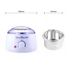 500ML Waxing Heater Warmer Pot Hair Remover Spa Salon Kit Hand Epilator Feet Paraffin Wax Body Depilatory