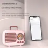 Haut-parleurs portables bagages créatifs haut-parleur Bluetooth sans fil Mini téléphone Portable carte de caisson de basses petit Audio 221119