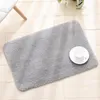 Carpets Microfiber Mat Transparent Plain Polyester Flocking Environmentally Friendly Door Bathroom Absorbent