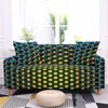 Capas de cadeira 2022 Creative Hole Hole Geométrico Sofá Protetores de Móveis Decorativos Mats Chaise Lounge Sectional Couch Corner