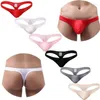 Underpants 6pcs Męskie bieliznę Sexy Men Briefs Męskie majtki cueca tanga penis torebka niska wzrost wygody oddychający człowieka