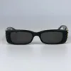 Роскошный дизайнерский прямоугольник Женщины солнцезащитные очки модные женские мужчины бренд Deisnger Полный кадр UV400 Lens Square 0096