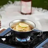 Bowls Outdoor Stainless Steel Snow Bowl Kitchen Fruit Soup Tureen Instant Noodles Portable Camping Water Cup Picnic Tableware