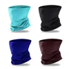 Bandanas unisexe de couleur unie, couvre-visage, respirant, Anti-UV, anti-poussière, guêtre de cou, écharpe de cyclisme