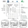 Smart Remote Control WiFi Thermostat 16A 5A Touch Warm Floor Temperature ler Electric Heating Gas Boiler Tuya APP 221119