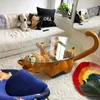 Heimtextilien Hype Art Carpets CPFM Regenbogenteppich Handgefertigter Acryl-Salon-Schlafzimmer-Garderobe-Trend-Fußmattenlieferant