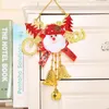 Christmas Decorations Window Pendant Tree Small Ornaments Bow Old Deer Garland Bell Package