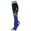 Chaussettes pour hommes Compression pour les varices Femmes Funny Animal Cute Prints Unisex Outdoor Running Cycling Nurses