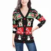 Christmas Jumper for Women Knit Sweater Pulls Femmes Hiver 2022 Xmas Sweaters Jersey Knitwear Oversized Winter Pullover XL XXL BS140