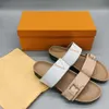 Designer Slipper Women Slippers Luxury Sandals merk Sandalen Flip Flop Flats Slide Casual Shoes Sneakers Laarzen echt leer in 1978 005