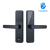 Smart Lock TT APP Remote Control Intelligent Fingerprint Password Card With Key 5050 Mortise 221119